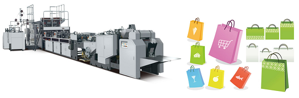Automatic Paper Bag Making Machine